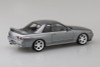  Aoshima RakuPla Snap Car Nissan R32 Skyline GT-R Custom Wheels (Spark Silver) Plastic Model 