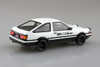  Aoshima RakuPla Snap Kit Initial D Takumi's Toyota Sprinter Trueno GT-Apex (AE86) 1/32 Plastic Model 