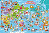 Epoch Jigsaw Puzzle Anywhere Doraemon: World Situation (85 Pieces) 