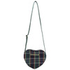  T's Factory Sanrio Tartan Check Heart-Shaped Pochette Chocolate Cat 