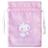  T's Factory Sanrio Satin Drawstring Bag Ballet Core Hello Kitty 