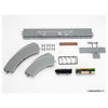  Tomytec The Moving Bus System Basic Set A4 (Isuzu Erga Tokyo Metropolitan Bureau of Transportation) (N scale) 