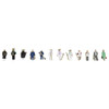  Tomytec (Ningen 143) Model People 'People at the Temple' (N scale) 