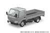  Aoshima RakuPla Snap Kit No. 23-SR Hino Dutro Flatbed (Silver) Plastic Model 