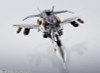  Bandai Hi-Metal R VF-0S Phoenix (Roy Focker Unit) + QF-2200D-B Ghost "Macross Zero" Figure 