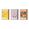  Pokemon Center Original Mini Study Notebook Set 10-D 