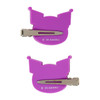 Sanrio Kuromi Bangs Clip (Toconatsu Vacation), Set of Right and Left Facing