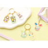 T's Factory Sanrio Three Charm Key Holder Hello Kitty