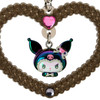 Sanrio Kuromi Keychain (Melo Usa Romi Usa) 408794