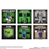  Bandai Candy Minecraft Metallic Stickers and Wafers BOX (20pcs) 