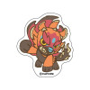 Capcom Monster Hunter Mon Defo Die-Cut Sticker Ajarakan