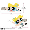 Shobido The Powerpuff Girls WB Bangs Clip Bubbles 