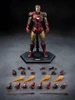  threezero Marvel Studios: The Infinity Saga DLX Iron Man Mark 6 (Battle Damaged) Figure 