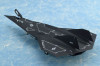 BellFine 1/72 Top Gun Maverick Darkstar Plastic Model