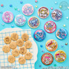  Bandai Candy Narumiya Characters Embroidered Pin Badge and Cookie (12pcs Box) 