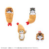 Bandai Life Bikkura Tamago Fried Shrimp Cat Bath Bomb (Mofusand) BOX (8pcs)