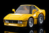 Takara Tomy Choro-Q Zero Z-82c Ferrari GTO Yellow Finished Product