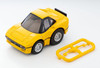 Takara Tomy Choro-Q Zero Z-82c Ferrari GTO Yellow Finished Product