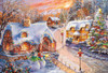 Jigsaw Puzzle Cottage of Sparkle (1053 Pieces)