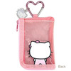 Sun Art Sanrio Glitter Clear Pass Coin Case Pink