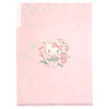 Miki Takei Sanrio A5 Clear File Hello Kitty Elegance