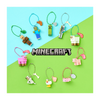 Bandai Candy Minecraft Character Keychains with Biscuits BOX (10pcs)