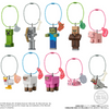 Bandai Candy Minecraft Character Keychains with Biscuits BOX (10pcs)
