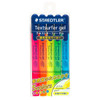 Staedtler Textsurfer Gel Solid Highlighter 264-S 5 Color Set PB5 Yellow Pink Orange Blue Green