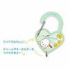 T's Factory Sanrio Characters Acrylic Clear Heart-shaped Carabiner - (SINGLE RANDOM)
