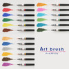 Pentel Color Brush Pen Art Brush 18 Color Set XGFL 18ST