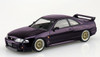 Aoshima RakuPla Snap Kit No.21CU-MP Nissan R33 Skyline GT-R Custom Wheel (Midnight Purple) 1/32 Plastic Model
