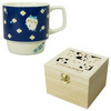 Yamaka Chiikawa Flower Garden Mug In Wooden Box Hachiware