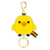 TCP Rilakkuma Fluffy Mascot With Retractable Reel Series 2 Kiiroitori