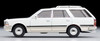 Tomytec LV-N209a Tomica Limited Vintage Nissan Cedric Wagon V20E SGL Limited White/Silver 1/64