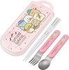Skater Sumikko Gurashi Camp Antibacterial Slide Trio Set (Spoon, Fork & Chopsticks)