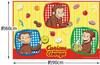 Skater Curious George Leisure Sheet (S)