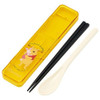Skater Winnie the Pooh Combi Set (Chopsticks & Spoon)