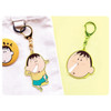 T's Factory Crayon Shin Chan Runny Nose Swirl Key Holder Face