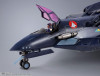  Bandai Spirits Macross 7 DX Chogokin VF-17S Nightmare Stealth Valkyrie Gamlin Kizaki's Unit Figure 