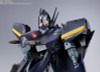  Bandai Spirits Macross 7 DX Chogokin VF-17S Nightmare Stealth Valkyrie Gamlin Kizaki's Unit Figure 