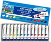  Pentel Acryl Gouache 12 Color Set (2 pcs of White included) 