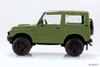  Aoshima RakuPla Snap Kit Suzuki JA11 Jimny Custom Wheel Olive Green Plastic Model 
