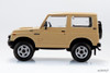  Aoshima RakuPla Snap Kit Suzuki JA11 Jimny Custom Wheels Khaki Plastic Model 