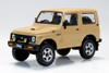  Aoshima RakuPla Snap Kit Suzuki JA11 Jimny Custom Wheels Khaki Plastic Model 