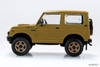  Aoshima RakuPla Snap Kit Suzuki JA11 Jimny Olive Custom Wheels Plastic Model 