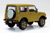  Aoshima RakuPla Snap Kit Suzuki JA11 Jimny Olive Custom Wheels Plastic Model 