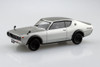  Aoshima RakuPla Snap Kit Nissan C110 Skyline GT-R (Silver) Plastic Model 