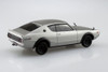  Aoshima RakuPla Snap Kit Nissan C110 Skyline GT-R (Silver) Plastic Model 