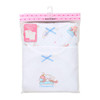  Sanrio Cinnamoroll Kids Quilt Short Sleeve Undergarments 2 Piece Set With Interior Name Label 
