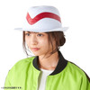  Pokemon Center Original Soft Hat With Protagonist Stripe Pokemon Legends Z-A White 